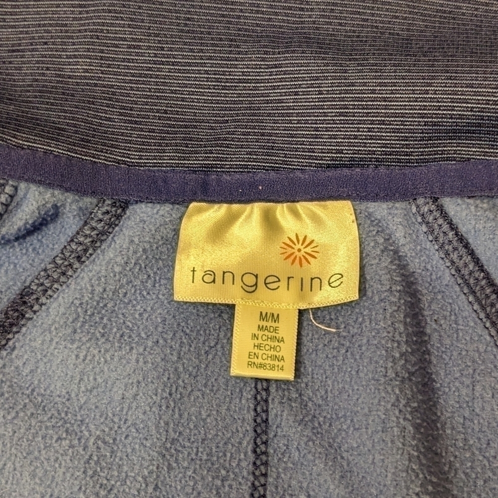 TANGERINE Size M athletic jacket with hood. - Picture 6 of 10